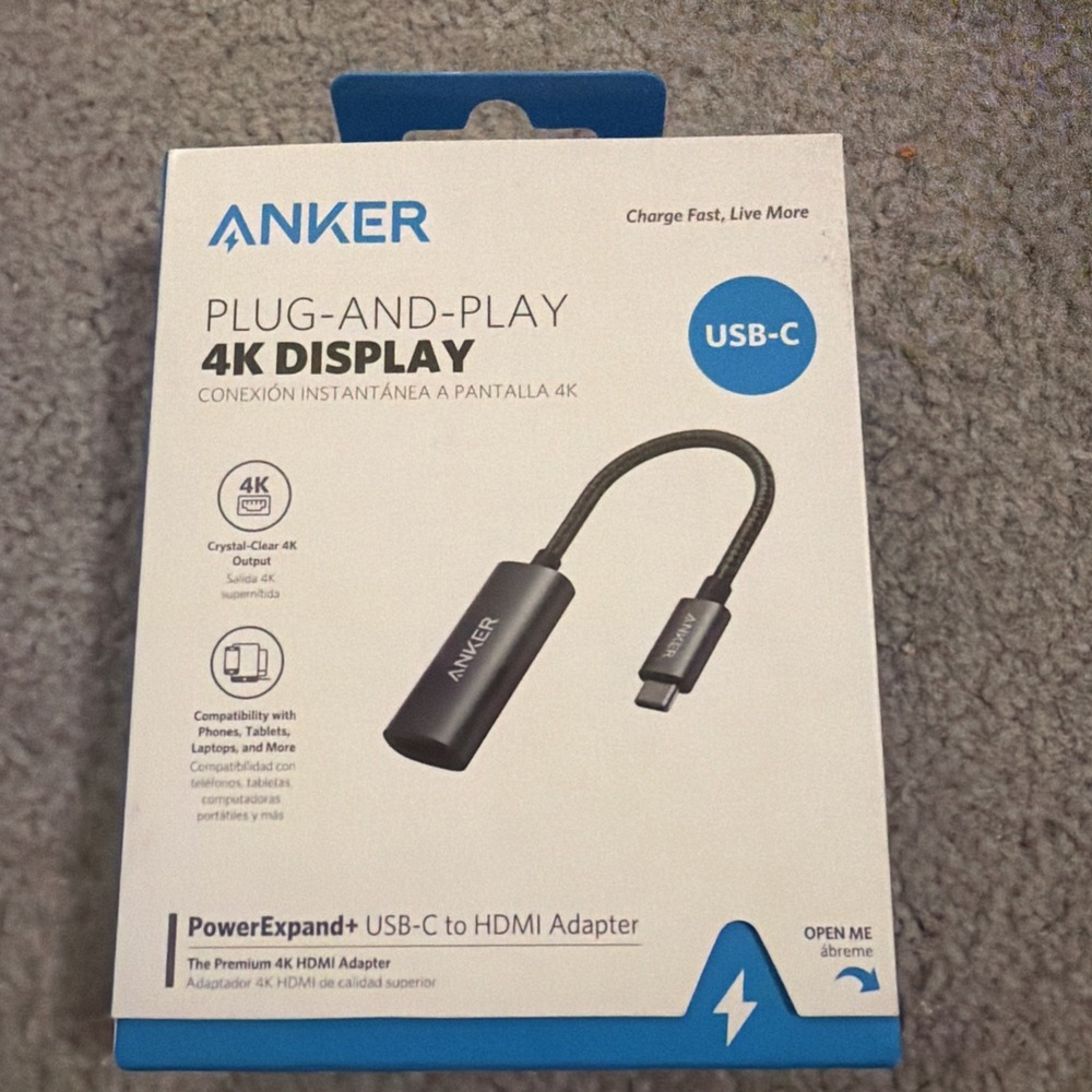 Lot of 28 Anker PowerExpand+ USB-C to HDMI Adapter 4K Display Gray